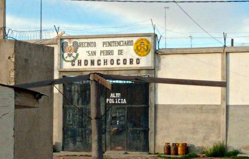 Encapsulan penal de Chonchocoro por 3 días