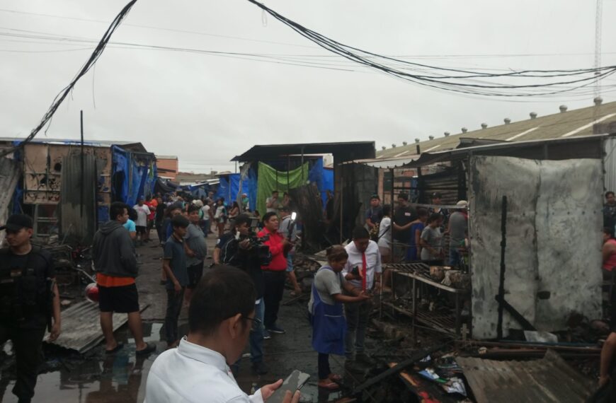 Comerciantes del Mutualista piden investigar el incendio