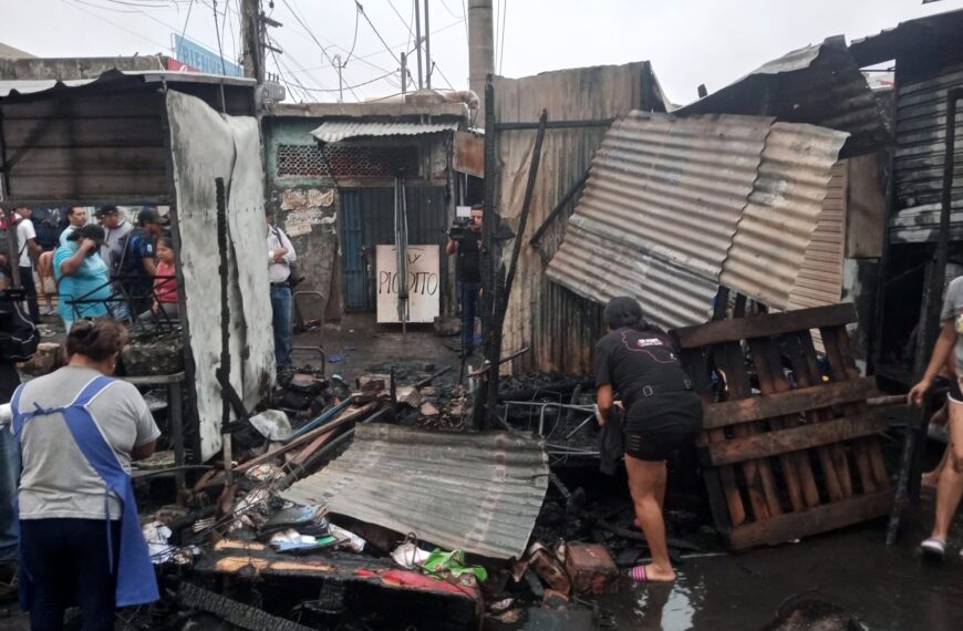 Incendio en el Mercado Mutualista