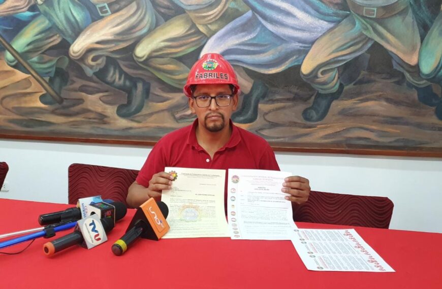 Trabajadores Fabriles de Cochabamba anuncian movilizaciones para el jueves