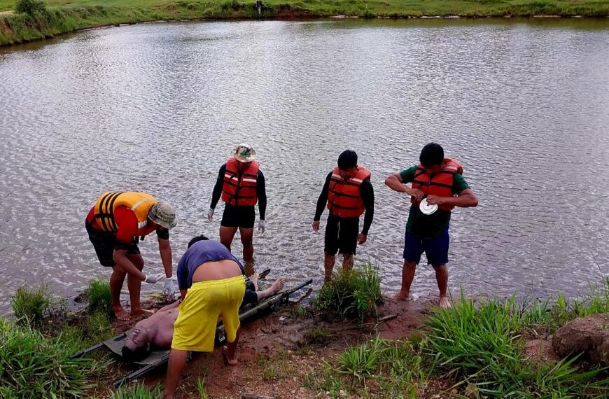 Rescatan el cuerpo de un hombre ahogado en la poza…