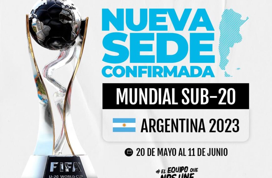 FIFA confirmó que el Mundial Sub-20 será en Argentina