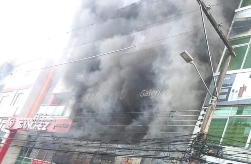 Incendio en la zona de La Ramada consume una galería…