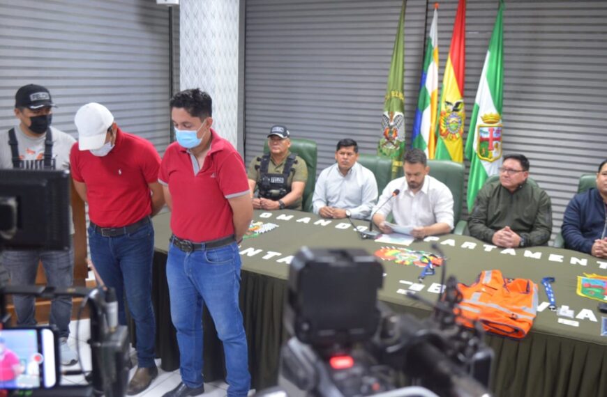 Ministro de Gobierno, Eduardo del Castillo, instruyó al comandante General…