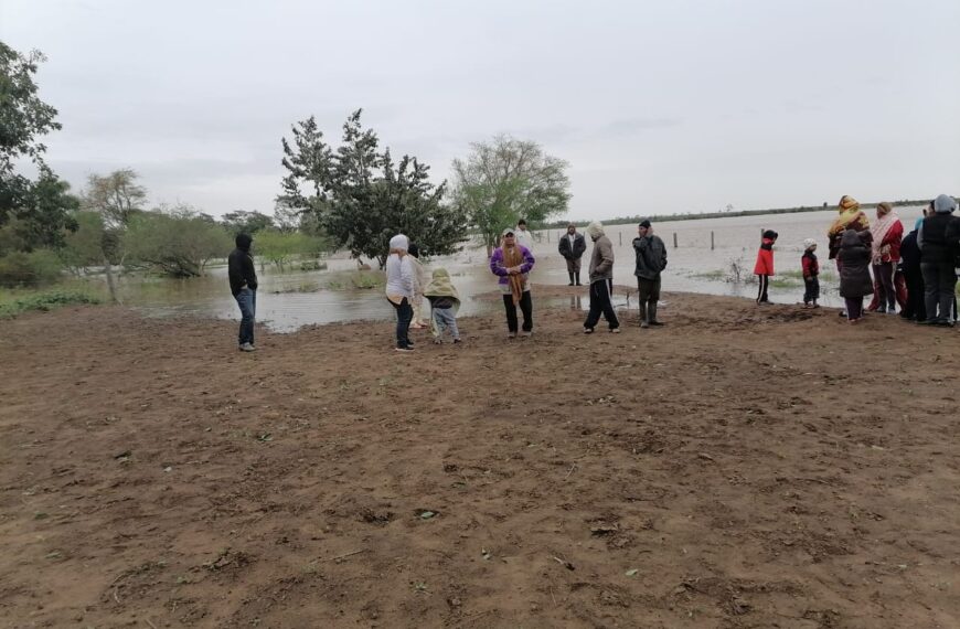 Inundacion en cuatro cañadas afectaron a más de 280 familias