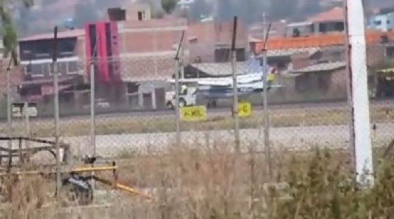 Avioneta de la FAB sufre accidente en el aeropuerto de…