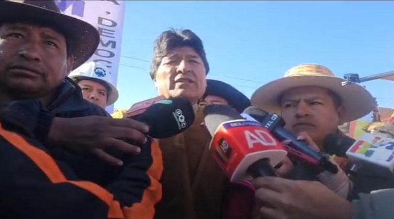 Marcha evista ingresará a La Paz desde los cuatro puntos…