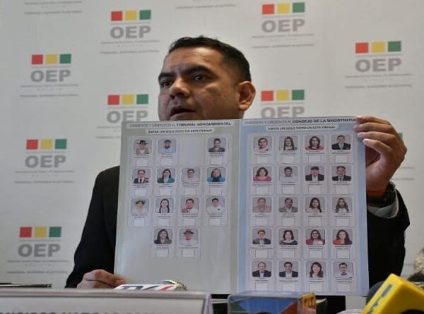 Presentan las papeletas que se utilizarán en las elecciones judiciales