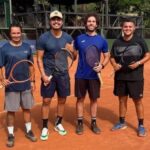 Marcelo Martins entrena tenis y reta para jugar a Hugo Dellien en RRSS