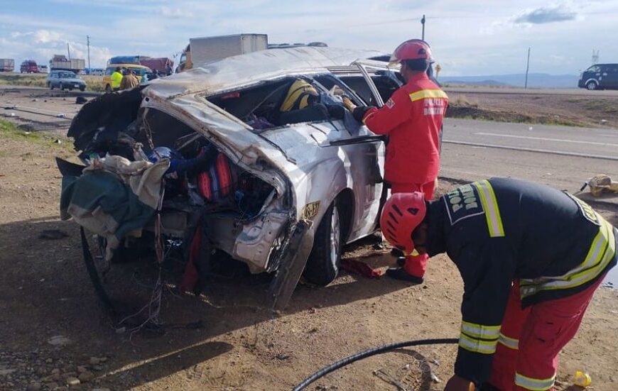 Luto en la carretera La Paz-Oruro esta es la lista…