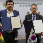 Bolivia firmó acuerdo con Corea para acceder a créditos por $us 1.000 millones.