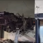 Explosión destruye vivienda en el centro de Santa Cruz y deja ocho heridos,…